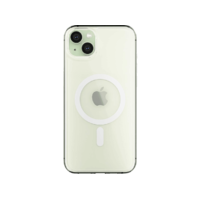 NEXT ONE NEXT ONE MagSafe kompatibilis szilikon tok iPhone15 telefonhoz, átlátszó (IPH-15-MAGSAFE-CLRCASE)