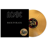 COLUMBIA AC/DC - Back In Black (Limited Gold Metallic Vinyl) (High Quality) (Vinyl LP (nagylemez))