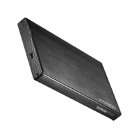 AXAGON AXAGON USB 3.2 Gen1 külső HDD/SSD alumínium ház, 2,5" SATA-II, USB-A, fekete (EE25-XA3)