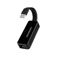 AXAGON AXAGON USB 2.0 hálózati RJ-45 LAN adapter, 10/100 Mbps, USB-A, fekete (ADE-XR)