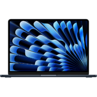 APPLE APPLE MacBook Air 2024 13,6" Liquid Retina éjfekete Apple M3(8C/8C)/8GB/256GB (mrxv3mg/a)