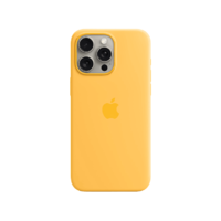 APPLE APPLE iPhone 15 Pro Max MagSafe rögzítésű szilikon tok, napsárga (MWNP3ZM/A)