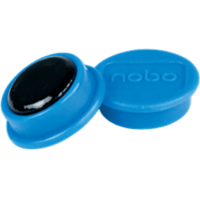 NOBO NOBO Fehértábla mágnes 8db, 20mm átmérő, kék (1901443)