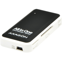 AXAGON AXAGON Mini 5 az 1-ben kártyaolvasó, USB 2.0, SD, microSD, MS, CF, XD max 2TB-ig (CRE-X1)