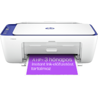 HP HP DeskJet 2821E multifunkciós színes tintasugaras nyomtató, A4, Wi-Fi, HP+, 3 hónap Instant Ink (588Q2B)