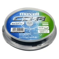MAXELL MAXELL CD-R lemez 700 MB 52x, 10db hengeren (624027.00.CN)