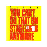 UNIVERSAL Frank Zappa - You Can't Do That On Stage Anymore, Vol.1 (CD)