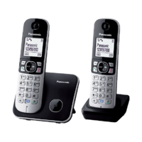 PANASONIC PANASONIC KX-TG6812PDB Duo dect telefon