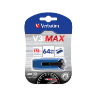 VERBATIM VERBATIM V3 Max 64 GB USB 3.0 pendrive kék-fekete