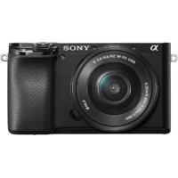 SONY SONY A6100 Digitális fényképezőgép + 16-50 mm fekete kit (ILCE-6100LB)