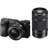 SONY SONY A6100 Digitális fényképezőgép + 16-50 mm + 55-210 mm kit (ILCE-6100YB)