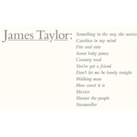 WARNER James Taylor - James Taylor's Greatest Hits (2019 Remaster) (180 gram Edition) (Vinyl LP (nagylemez))