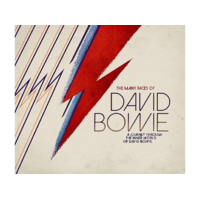 MUSIC BROKERS Különböző előadók - The Many Faces Of David Bowie (Limited Transparent Red/Blue Vinyl) (Vinyl LP (nagylemez))