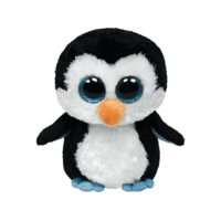 TY TY Boos Waddles plüss, pingvin, 15 cm (36008)