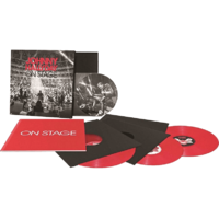 WARNER Johnny Hallyday - On Stage (Limited Red Vinyl and Picture Disc) (Díszdobozos kiadvány (Box set))