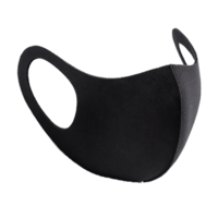 ALCOR ALCOR 3D Spandex mosható maszk, fekete
