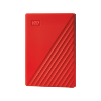 WD WD My Passport 2TB külső merevlemez USB 3.2 2,5" HDD, piros