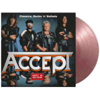 MUSIC ON VINYL Accept - Hot & Slow (Silver / Red Marbled Vinyl) (Vinyl LP (nagylemez))