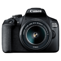 CANON CANON EOS 2000D Digitális fényképezőgép + EF-S 18-55mm IS II kit (2728C003)