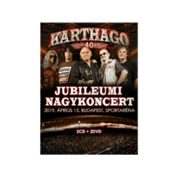 HAMMER RECORDS Karthago - Együtt 40 éve!!! - Jubileumi Nagykoncert, 2019.04.13. Budapest, Sportaréna (DVD + CD)