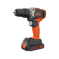 BLACK+DECKER BLACK+DECKER BCD003C1-QW 18V Li-Ion Akkumulátoros ütvefúró-csavarozó, akkuval és töltővel (1x1,5Ah)