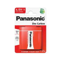 PANASONIC PANASONIC Red Zinc 4.5V lapos cink-carbon tartós elem 1db (3R12RZ/1BP)