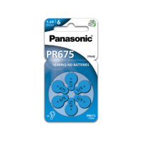 PANASONIC PANASONIC Cink-levegő elem, PR44 6 db (PR675/6LB)