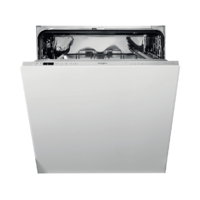 WHIRLPOOL WHIRLPOOL WI 7020 P Beépíthető mosogatógép, PowerClean nagynyomású tisztítás, ajtónyitás szárításkor