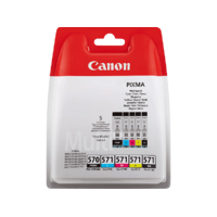 CANON CANON PG570 + CLI571 C/Y/M/BK/PGBK tintapatron csomag (0372C004)