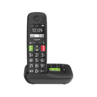 GIGASET GIGASET E290A Fekete dect telefon, üzenetrögzítővel