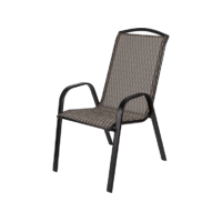 FIELDMANN FIELDMANN FDZN 5111 Fémvázas kerti szék, bézs/fekete