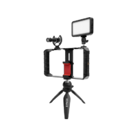 SYNCO SYNCO Vlogger Kit 1 vlogging szett okostelefonokhoz, mikrofon, LED, mini állvány, mobiltelefon cage