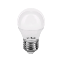 ENTAC ENTAC LED kisgömb izzó 6.5W E27 WW 3000K (LLMG27-6,5W-WW)