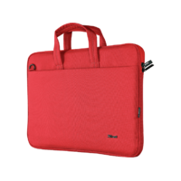 TRUST TRUST Bologna slim laptop táska 16" Eco, piros (24449)