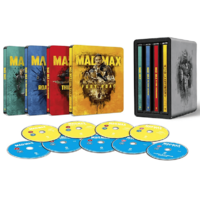 GAMMA HOME ENTERTAINMENT KFT. Mad Max 1-4. gyűjtemény (Steelbook) (4K Ultra HD Blu-ray + Blu-ray)