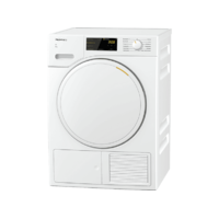 MIELE MIELE TWC220 WP hőszivattyús szárítógép, 8 kg, DirectSensor fehér kijelző, 12 szárítóprogram