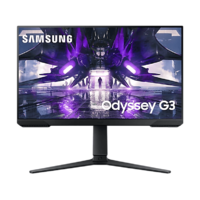 SAMSUNG SAMSUNG Odyssey G3 S24AG320NU 24'' Sík FullHD 165 Hz 16:9 FreeSync VA LED Gamer monitor
