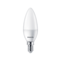 PHILIPS PHILIPS LED fényforrás, gyertya, E14, 5W, 470lm, 2700K, meleg fehér (929002977718)