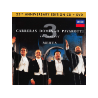 DECCA Luciano Pavarotti, Plácido Domingo, José Carreras - Carreras, Domingo, Pavarotti In Concert (25th Anniversary Edition) (CD + DVD)