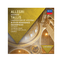 DECCA The Sixteen, The Gabrieli Consort, The Choir of King's College, Cambridge - Allegri: Miserere, Tallis: Lamentations of Jeremiah & other Renaissance Masterpieces (CD)