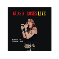 DOL Guns N' Roses - Live In New York City, February 2, 1988 (Red Vinyl) (Vinyl LP (nagylemez))
