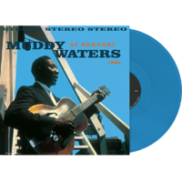 DOL Muddy Waters - Muddy Waters At Newport 1960 (180 gram Edition) (Cyan Blue Vinyl) (Vinyl LP (nagylemez))