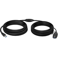 ACT ACT AC6110 USB 3.2 Gen1 hosszabbító kábel, max 5 Gbps átviteli sebesség, 10 m, fekete