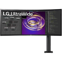 LG LG 34WP88C-B ERGO 34'' Ívelt UWQHD 60 Hz 21:9 FreeSync IPS LED Monitor
