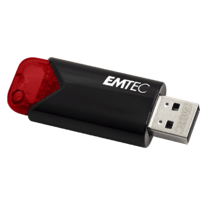 EMTEC EMTEC B110 Click Easy Pendrive, 16GB, USB 3.2, fekete-piros (ECMMD16GB113)