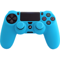 FR-TEC FR-TEC Szilikon tok + hüvelykujj csúszásgátló PlayStation 4 kontrollerhez, kék