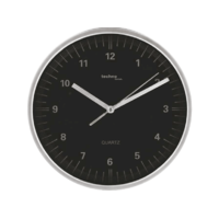 TECHNOLINE TECHNOLINE Klasszikus analóg óra, fekete-ezüst (WT 6700)