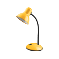 AVIDE AVIDE Basic asztali lámpa, simple, +LED fényforrás E27 foglalattal, citromsárga (ABLDLS-Y-BULB)