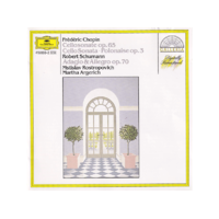 DEUTSCHE GRAMMOPHON Martha Argerich, Mstislav Rostropovich - Chopin: Cello Sonata, Polonaise, Schumann: Adagio & Allegro (CD)