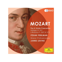 DEUTSCHE GRAMMOPHON Itzhak Perlman, Wiener Philharmoniker, James Levine - Mozart: The 5 Violin Concertos, Adagio K. 261, 2 Rondos K. 269 & 373 (CD)